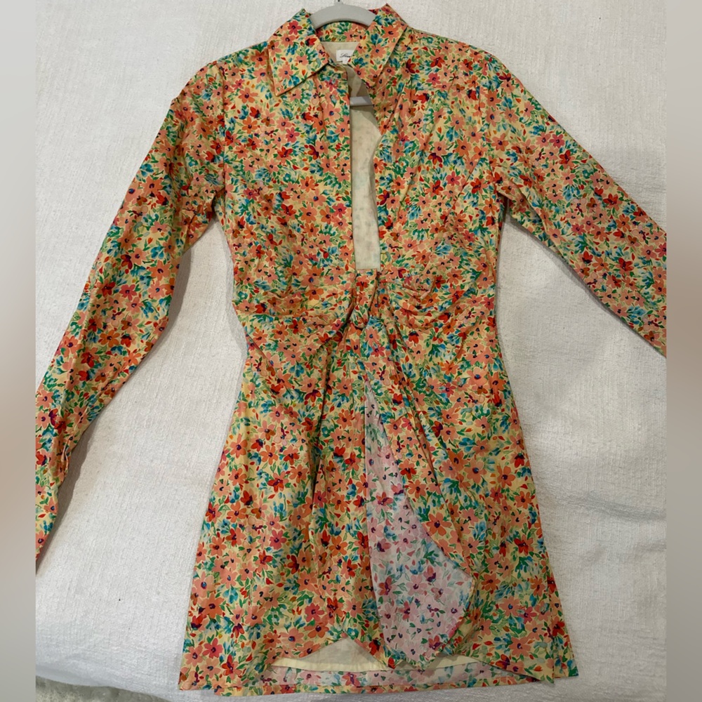 LOVERS AND FRIENDS Floral mini dress